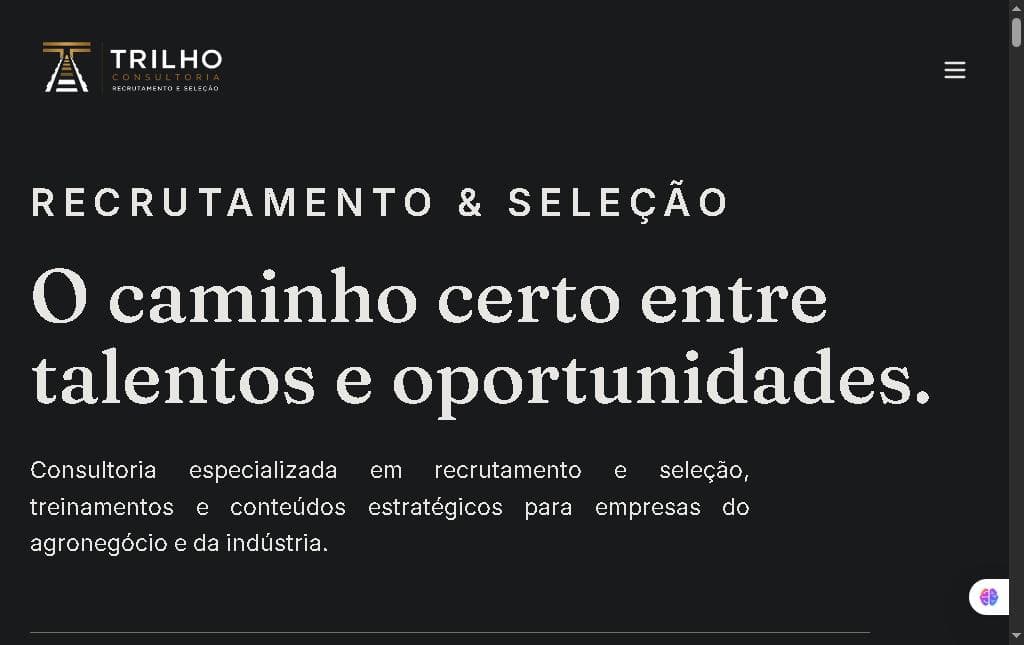 Site de Trilho Consultoria